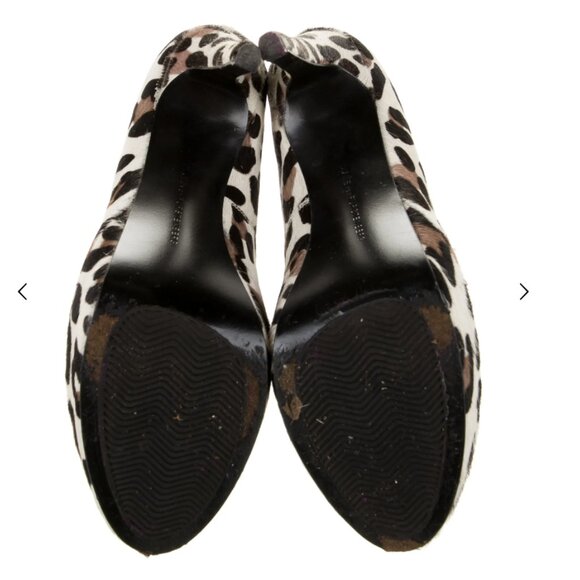 Diane von Furstenberg Ponyhair Animal Print Pumps - Picture 4 of 4